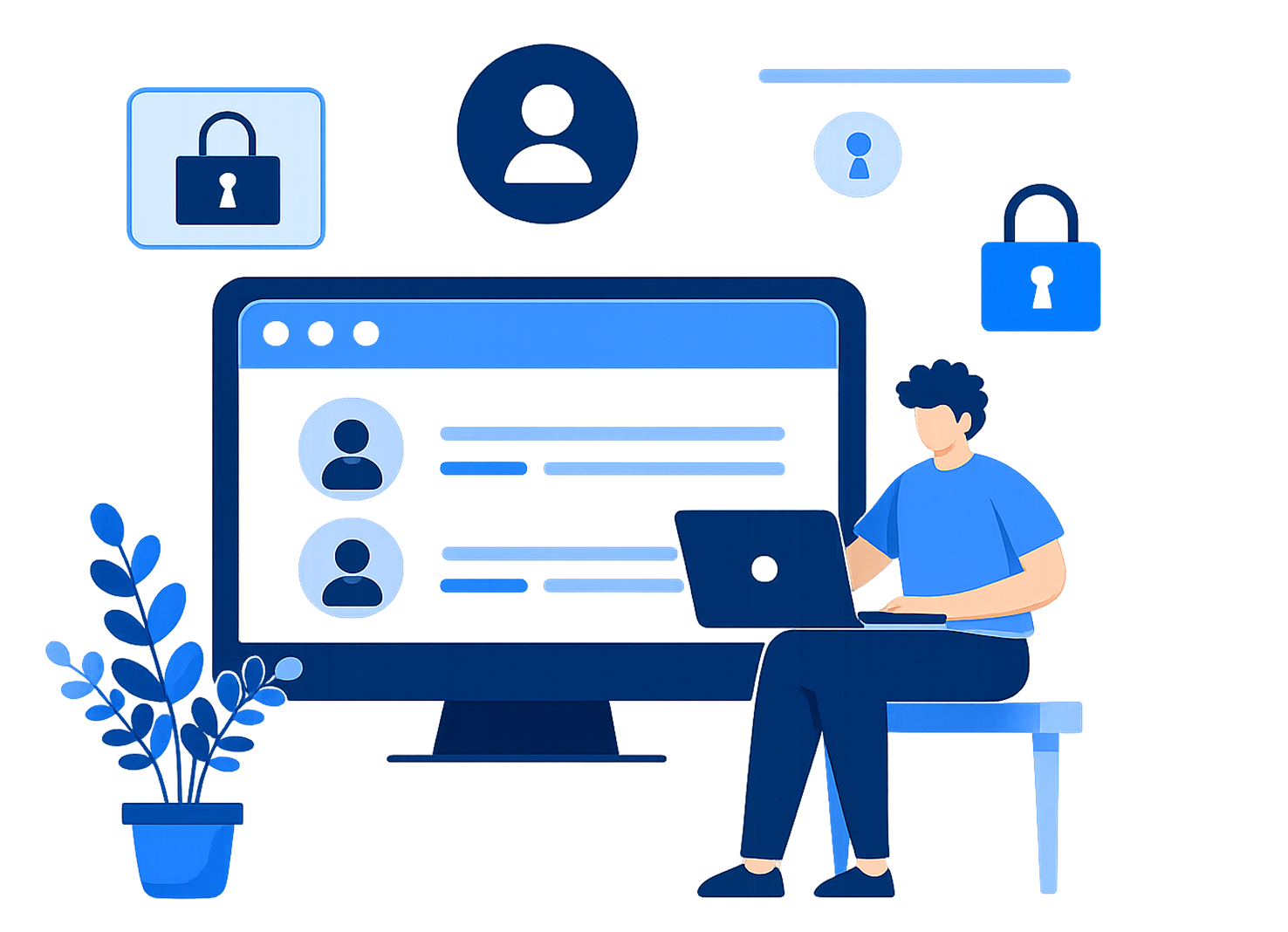 Login Illustration