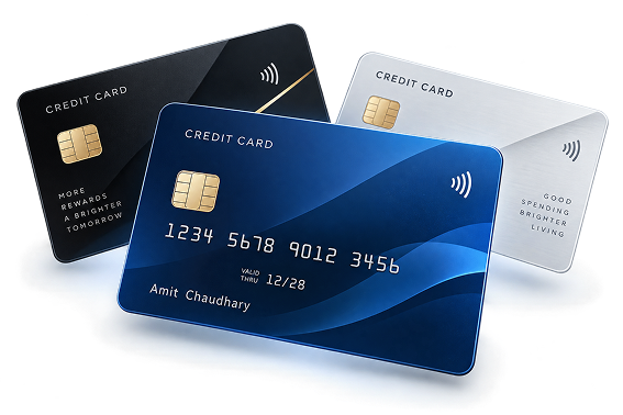 Credit cards illustration